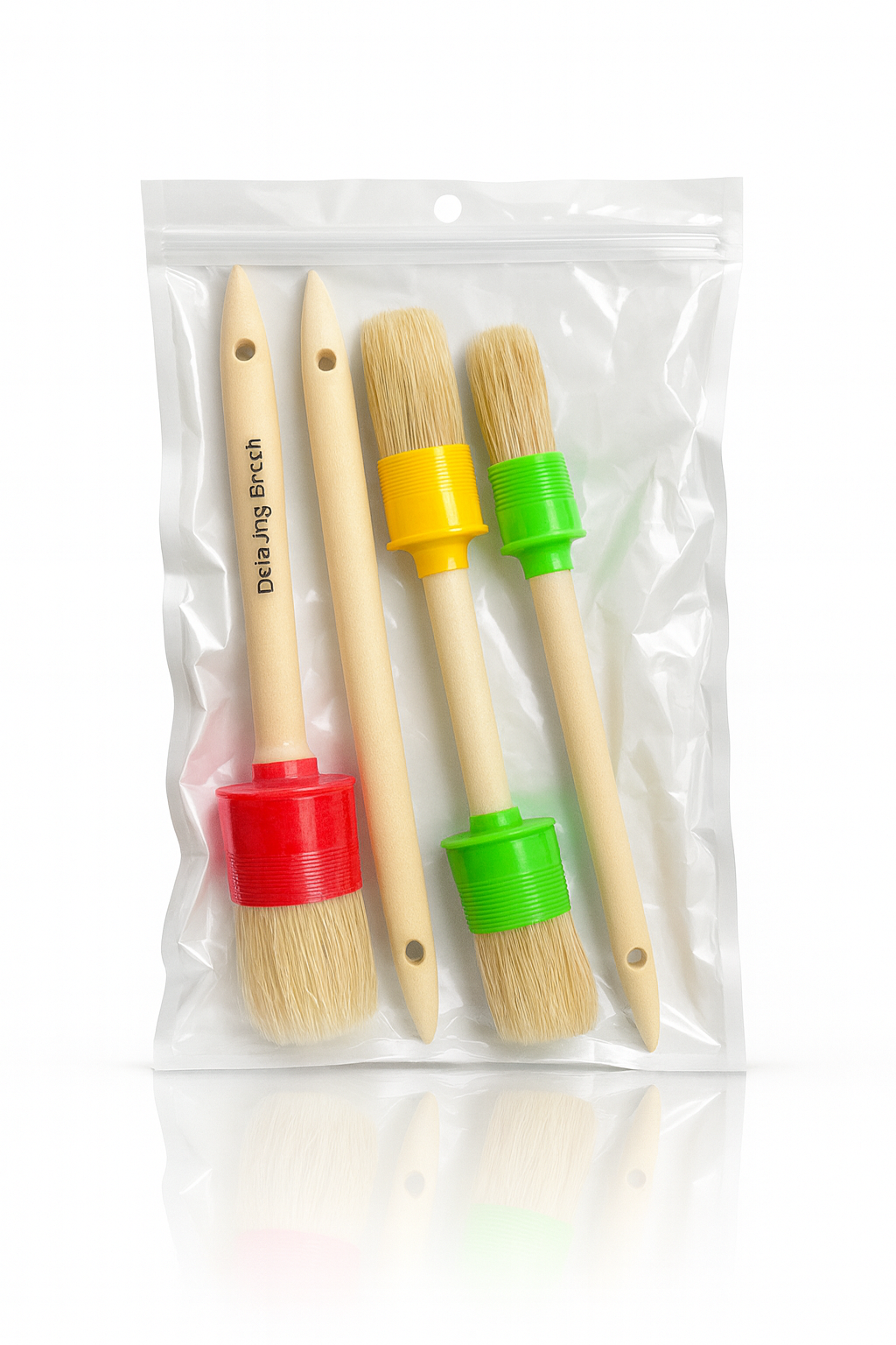 Pack de brochas de limpieza.